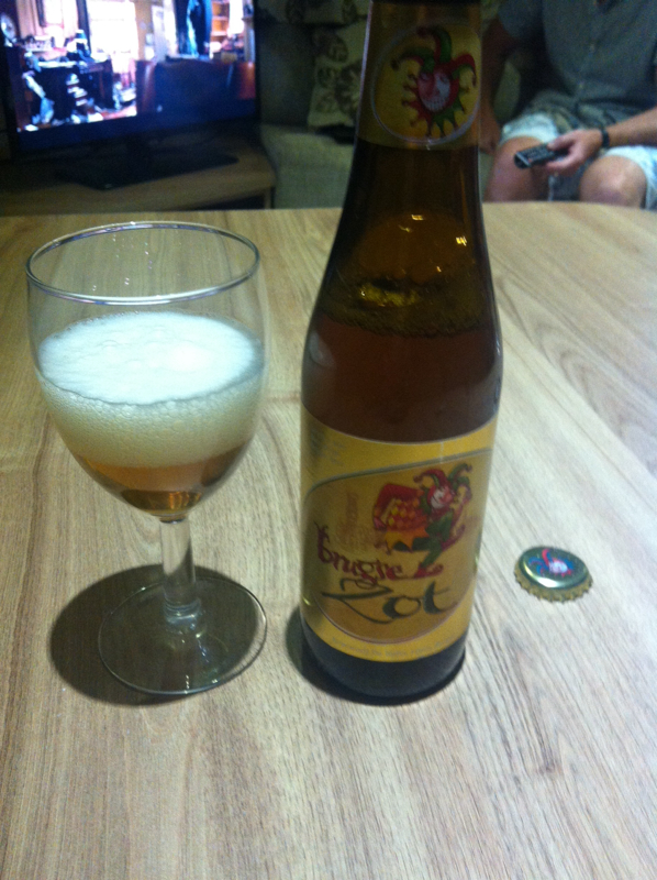 Jester // Fool Logo Brugse Zot Belgian Beer Glass